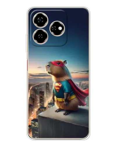 Чехол для ZTE Nubia V60 с картинкой «Капи-мен супергерой» Чехол для ZTE Nubia V60 с картинкой «Капи-мен супергерой»