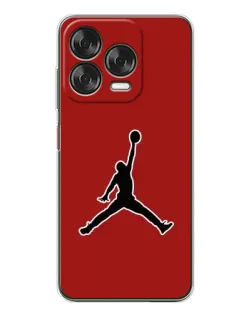 Чохол для ZTE Nubia V70 Design з картинкою «Jordan Red Back» Чохол для ZTE Nubia V70 Design з картинкою «Jordan Red Back»
