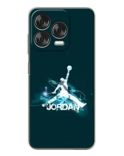 Чохол для ZTE Nubia V70 Design з картинкою «Jordan Blue Fire» Чохол для ZTE Nubia V70 Design з картинкою «Jordan Blue Fire»