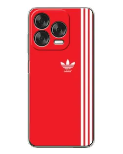 Чехол для ZTE Nubia V70 Design с картинкой «Красный минимализм Adidas» Чехол для ZTE Nubia V70 Design с картинкой «Красный минимализм Adidas»