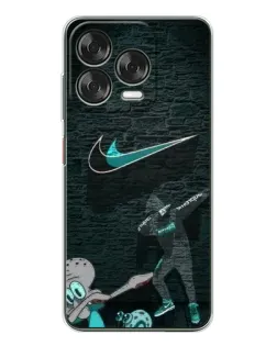 Чехол для ZTE Nubia V70 Design с картинкой «Спортивный арт Nike»