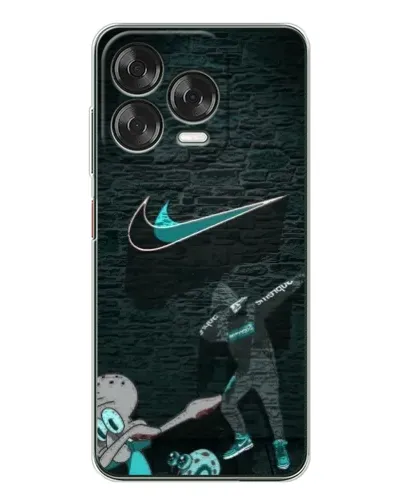Чехол для ZTE Nubia V70 Design с картинкой «Спортивный арт Nike»