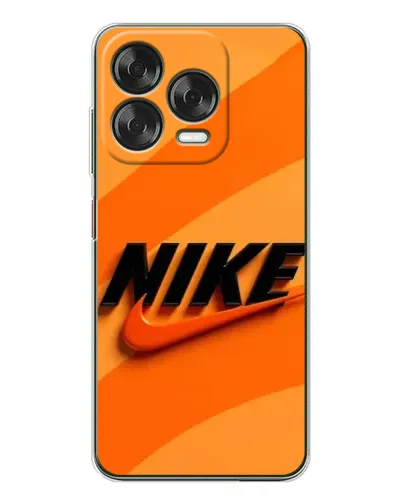 Чехол для ZTE Nubia V70 Design с картинкой «Оранжевый драйв Nike»