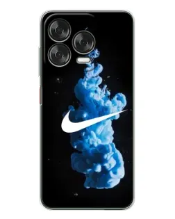 Чехол для ZTE Nubia V70 Design с картинкой «Nike и синий дым»