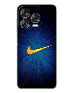 Чехол для ZTE Nubia V70 Design с картинкой «Синий пульс Nike»