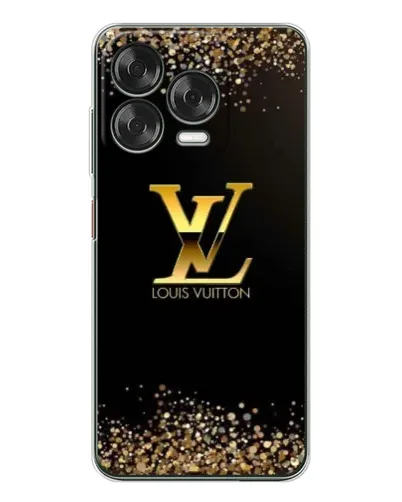 Чехол для ZTE Nubia V70 Design с картинкой «LV — золотые искры» Чехол для ZTE Nubia V70 Design с картинкой «LV — золотые искры»