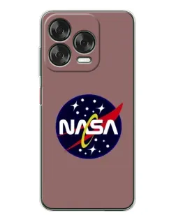 Чехол для ZTE Nubia V70 Design с картинкой «NASA — ретро космос» Чехол для ZTE Nubia V70 Design с картинкой «NASA — ретро космос»