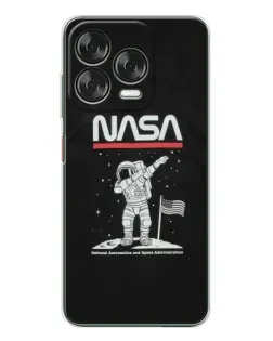 Чехол для ZTE Nubia V70 Design с картинкой «NASA — шагаем по Луне» Чехол для ZTE Nubia V70 Design с картинкой «NASA — шагаем по Луне»