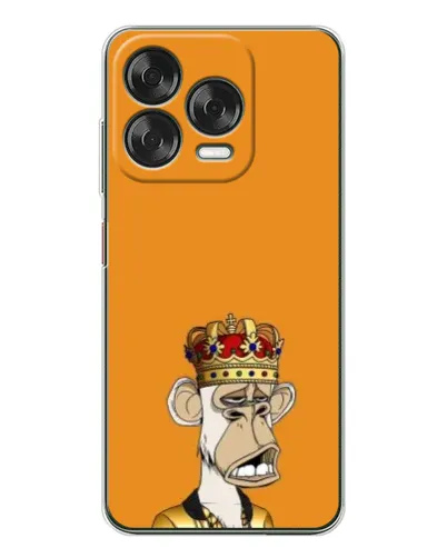 Чехол для ZTE Nubia V70 Design с картинкой «Золотая обезьяна Bored Ape»