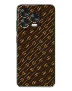Чехол для ZTE Nubia V70 Design с картинкой «Gucci — золотые диагонали» Чехол для ZTE Nubia V70 Design с картинкой «Gucci — золотые диагонали»