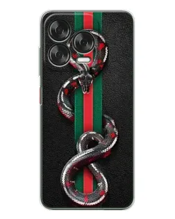 Чехол для ZTE Nubia V70 Design с картинкой «Gucci — змея на полосе» Чехол для ZTE Nubia V70 Design с картинкой «Gucci — змея на полосе»