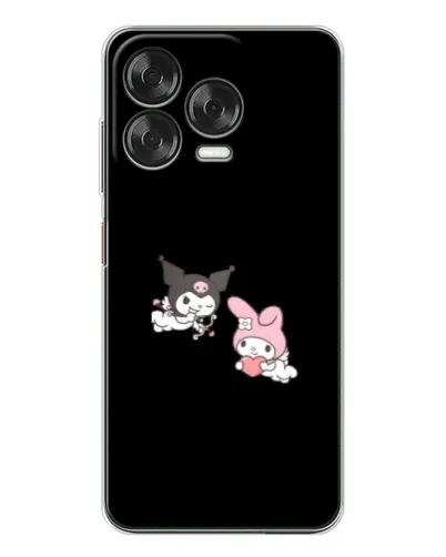 Чехол для ZTE Nubia V70 Design с картинкой «My Melody и Kuromi»