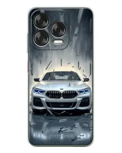Чехол для ZTE Nubia V70 Design с картинкой «BMW в свете фар» Чехол для ZTE Nubia V70 Design с картинкой «BMW в свете фар»