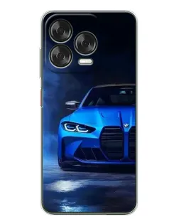 Чехол для ZTE Nubia V70 Design с картинкой «Голубая BMW M4» Чехол для ZTE Nubia V70 Design с картинкой «Голубая BMW M4»