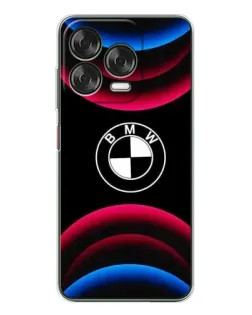 Чехол для ZTE Nubia V70 Design с картинкой «Логотип BMW и неоновые дуги» Чехол для ZTE Nubia V70 Design с картинкой «Логотип BMW и неоновые дуги»