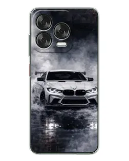 Чехол для ZTE Nubia V70 Design с картинкой «BMW сквозь туман» Чехол для ZTE Nubia V70 Design с картинкой «BMW сквозь туман»