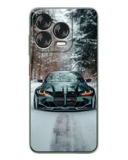 Чехол для ZTE Nubia V70 Design с картинкой «BMW в зимнем лесу» Чехол для ZTE Nubia V70 Design с картинкой «BMW в зимнем лесу»