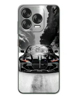 Чехол для ZTE Nubia V70 Design с картинкой «BMW — акварельный дрифт» Чехол для ZTE Nubia V70 Design с картинкой «BMW — акварельный дрифт»