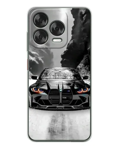 Чехол для ZTE Nubia V70 Design с картинкой «BMW — акварельный дрифт» Чехол для ZTE Nubia V70 Design с картинкой «BMW — акварельный дрифт»