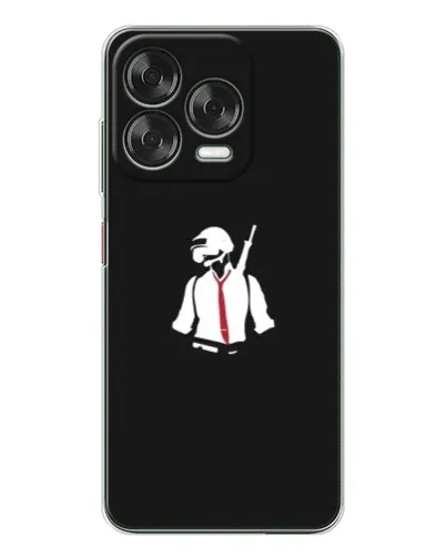 Чехол для ZTE Nubia V70 Design с картинкой «PUBG — силуэт воина» Чехол для ZTE Nubia V70 Design с картинкой «PUBG — силуэт воина»