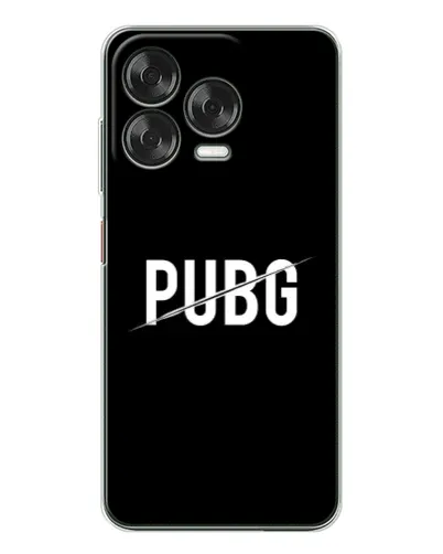 Чехол для ZTE Nubia V70 Design с картинкой «PUBG — белый логотип» Чехол для ZTE Nubia V70 Design с картинкой «PUBG — белый логотип»