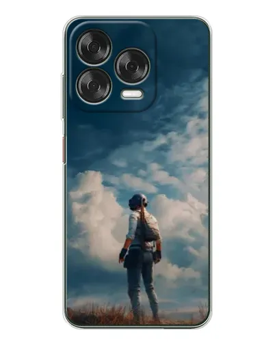 Чехол для ZTE Nubia V70 Design с картинкой «Герой PUBG на скале» Чехол для ZTE Nubia V70 Design с картинкой «Герой PUBG на скале»