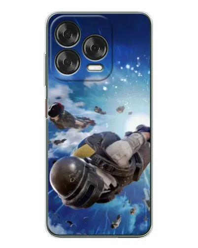Чехол для ZTE Nubia V70 Design с картинкой «Десант PUBG — прыжок» Чехол для ZTE Nubia V70 Design с картинкой «Десант PUBG — прыжок»