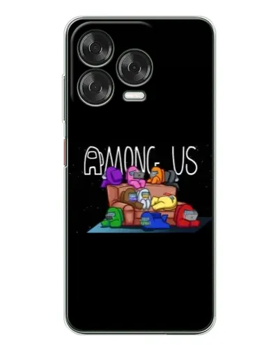 Чехол для ZTE Nubia V70 Design с картинкой «Логотип Among Us»