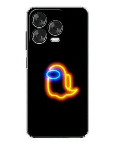 Чехол для ZTE Nubia V70 Design с картинкой «Among Us неоновое сияние»