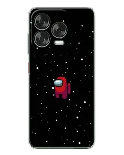 Чехол для ZTE Nubia V70 Design с картинкой «Красный Among Us»
