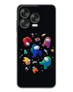 Чехол для ZTE Nubia V70 Design с картинкой «Among Us космос»