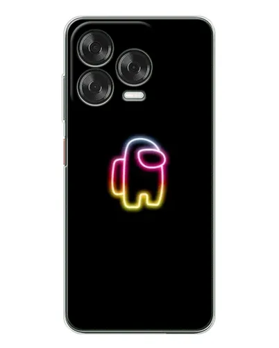 Чехол для ZTE Nubia V70 Design с картинкой «Among Us градиент»