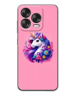Чехол для ZTE Nubia V70 Design с картинкой «Сказочный единорог»