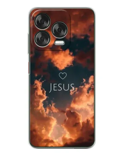 Чехол для ZTE Nubia V70 Design с картинкой «Сияние Имени Jesus»