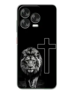 Чехол для ZTE Nubia V70 Design с картинкой «Лев и Крест» Чехол для ZTE Nubia V70 Design с картинкой «Лев и Крест»