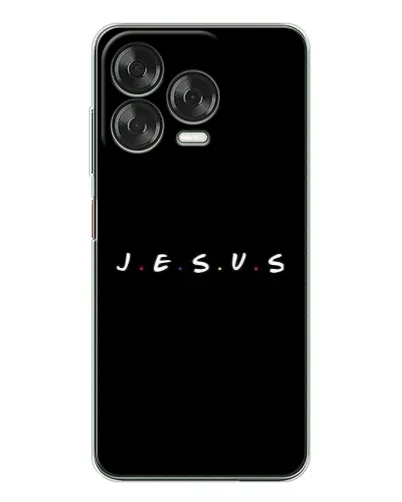 Чехол для ZTE Nubia V70 Design с картинкой «Точки веры J.E.S.U.S.»