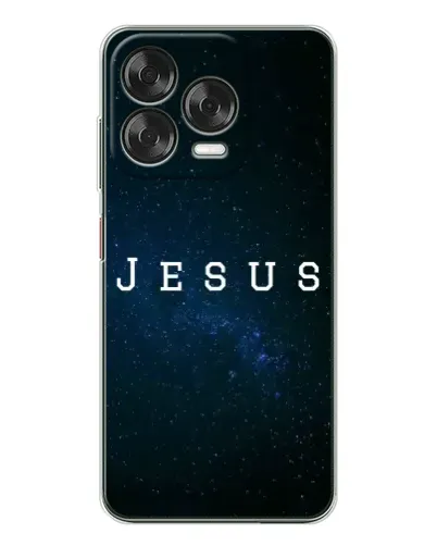 Чехол для ZTE Nubia V70 Design с картинкой «Звездное небо Jesus»
