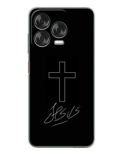 Чохол для ZTE Nubia V70 Design з картинкою «Графічний хрест Jesus» Чохол для ZTE Nubia V70 Design з картинкою «Графічний хрест Jesus»