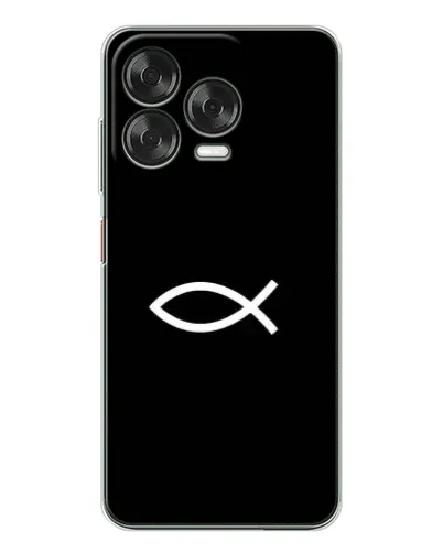 Чохол для ZTE Nubia V70 Design з картинкою «Символ риби Jesus» Чохол для ZTE Nubia V70 Design з картинкою «Символ риби Jesus»