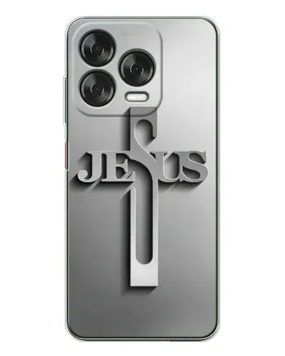 Чохол для ZTE Nubia V70 Design з картинкою «Металевий хрест Jesus» Чохол для ZTE Nubia V70 Design з картинкою «Металевий хрест Jesus»
