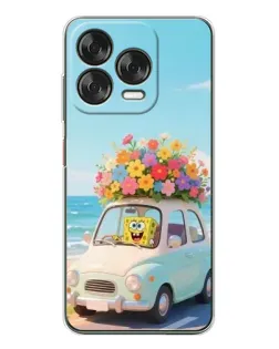 Чехол для ZTE Nubia V70 Design с картинкой «Автомобильное путешествие»