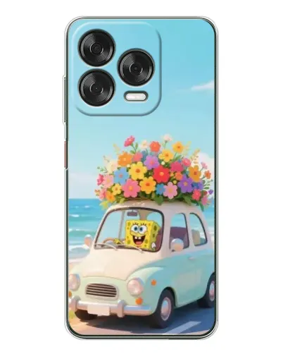 Чехол для ZTE Nubia V70 Design с картинкой «Автомобильное путешествие»
