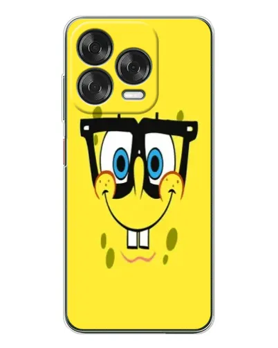 Чехол для ZTE Nubia V70 Design с картинкой «Минималистичный Спанч Боб» Чехол для ZTE Nubia V70 Design с картинкой «Минималистичный Спанч Боб»