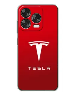 Чехол для ZTE Nubia V70 Design с картинкой «Tesla Red Classic»