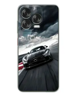 Чехол для ZTE Nubia V70 Design с картинкой «Гоночный Mercedes AMG»