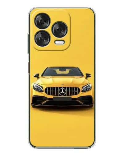 Чехол для ZTE Nubia V70 Design с картинкой «Желтый Mercedes GT» Чехол для ZTE Nubia V70 Design с картинкой «Желтый Mercedes GT»