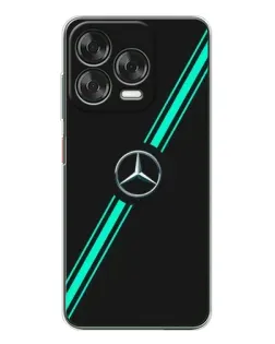 Чехол для ZTE Nubia V70 Design с картинкой «Спортивные линии Mercedes»