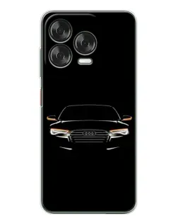 Чехол для ZTE Nubia V70 Design с картинкой «Audi — ночной контур» Чехол для ZTE Nubia V70 Design с картинкой «Audi — ночной контур»