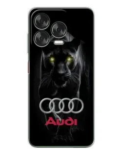 Чехол для ZTE Nubia V70 Design с картинкой «Пантера и Audi» Чехол для ZTE Nubia V70 Design с картинкой «Пантера и Audi»
