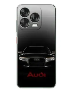 Чехол для ZTE Nubia V70 Design с картинкой «Audi — градиентный контур» Чехол для ZTE Nubia V70 Design с картинкой «Audi — градиентный контур»